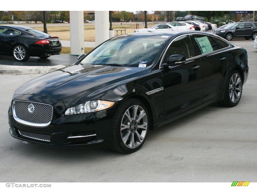 Ebony Black 2011 Jaguar XJ XJ Exterior Photo #41568343