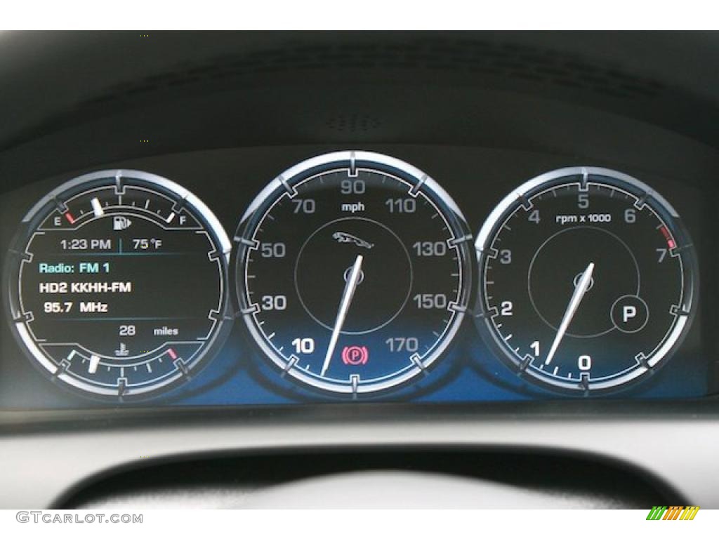2011 Jaguar XJ XJ Gauges Photo #41568455