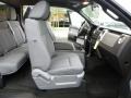 Steel Gray 2011 Ford F150 XLT SuperCab 4x4 Interior Color