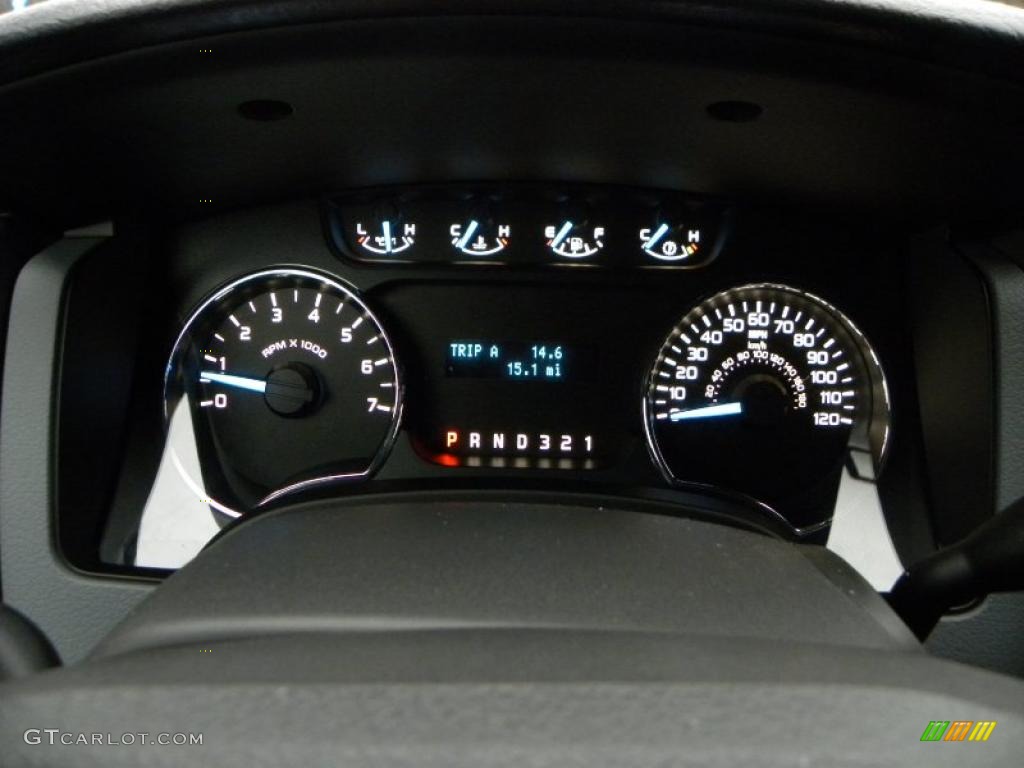 2011 Ford F150 XLT SuperCab 4x4 Gauges Photo #41568939