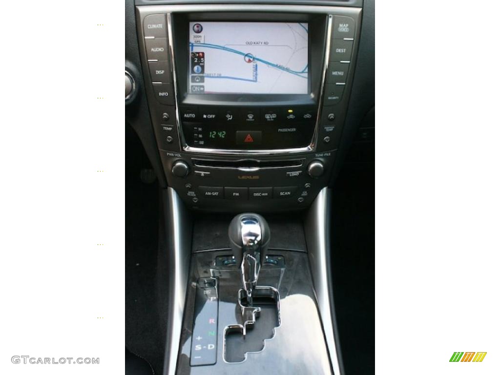 2009 Lexus IS 250 6 Speed Paddle-Shift Automatic Transmission Photo #41569391
