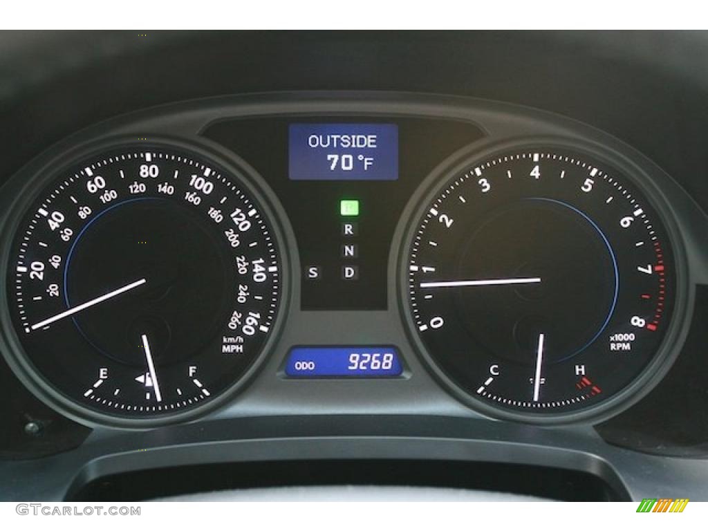 2009 Lexus IS 250 Gauges Photo #41569607