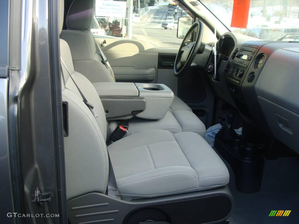 2006 F150 STX SuperCab 4x4 - Dark Shadow Grey Metallic / Medium/Dark Flint photo #14