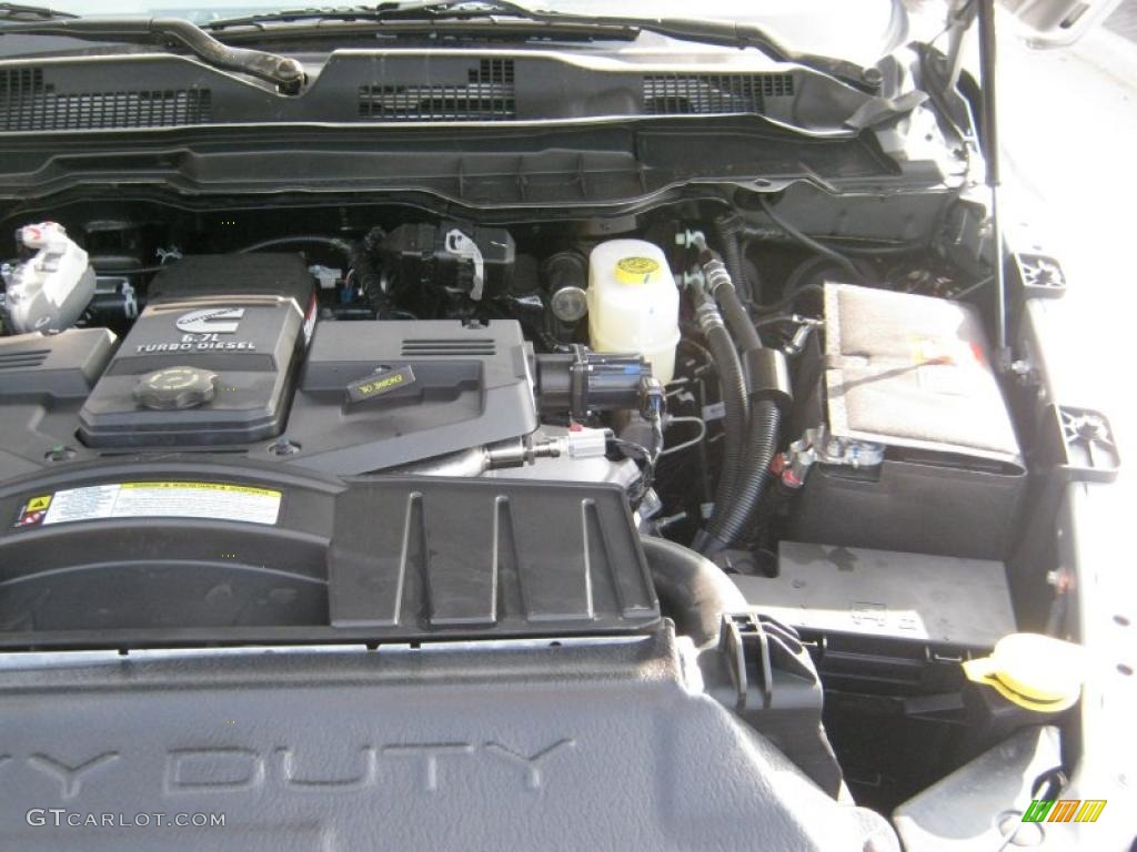 2011 Dodge Ram 3500 HD ST Crew Cab Dually Engine Photos
