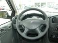 2006 Dodge Caravan Medium Slate Gray Interior Steering Wheel Photo