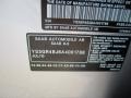  2010 9-5 Aero Sedan XWD Diamond Silver Metallic Color Code 315