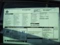  2010 9-5 Aero Sedan XWD Window Sticker