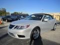 2010 Snow Silver Metallic Saab 9-3 2.0T Convertible  photo #7