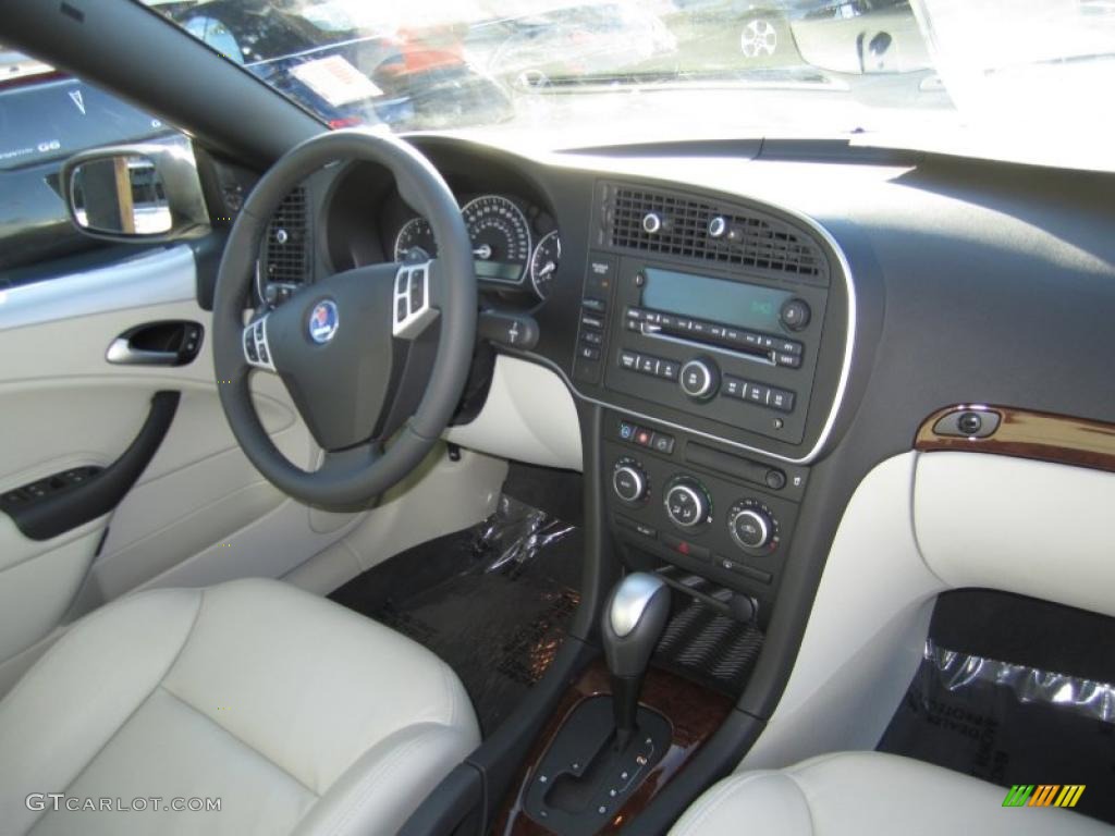 Parchment Interior 2010 Saab 9-3 2.0T Convertible Photo #41571815