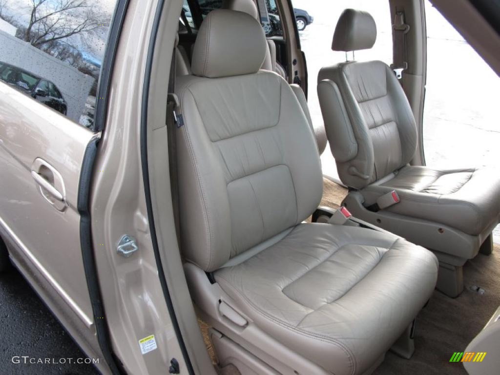 Ivory Interior 2002 Honda Odyssey EX-L Photo #41574071