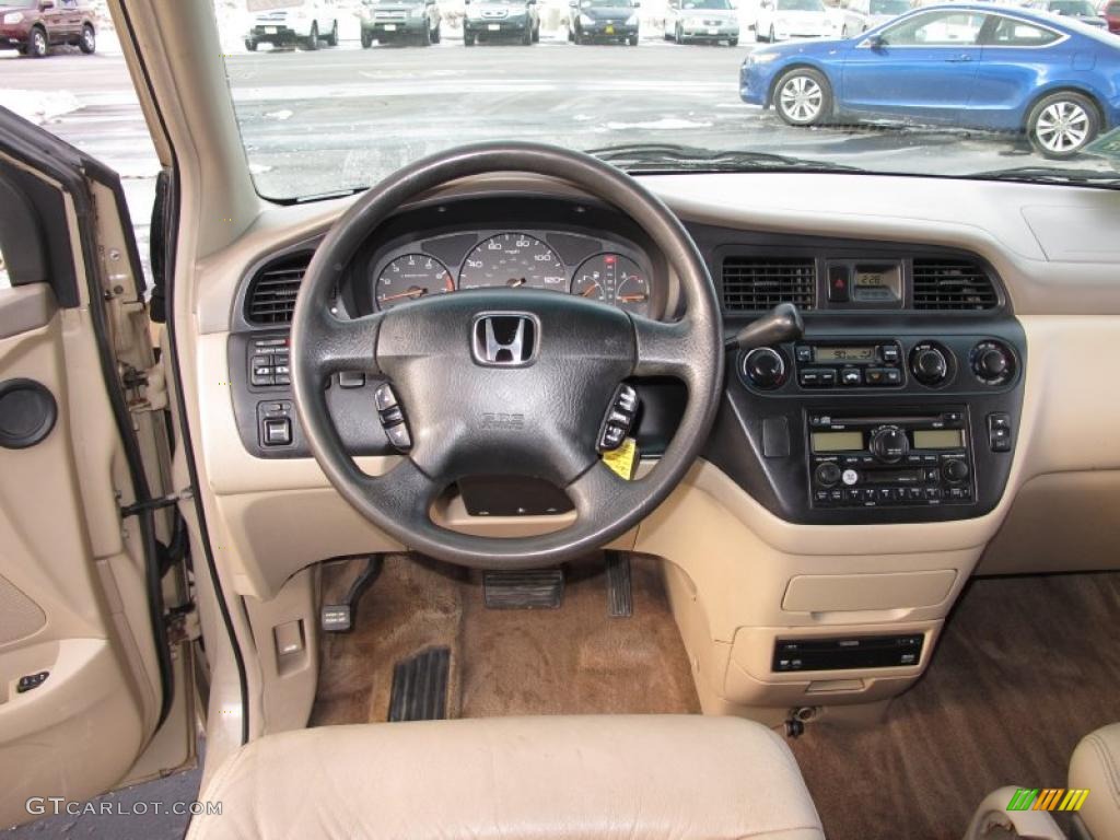 2002 Honda Odyssey EX-L Ivory Dashboard Photo #41574091
