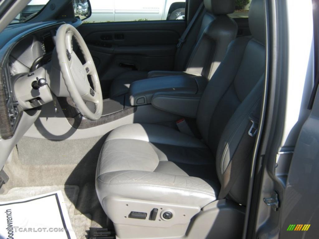 2004 Yukon Denali AWD - Silver Birch Metallic / Sandstone photo #14
