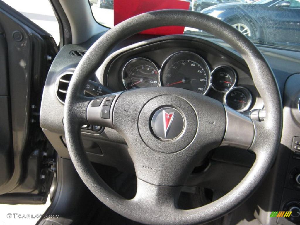 2006 G6 GTP Sedan - Granite Metallic / Ebony/Morocco photo #10