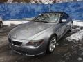 2007 Silver Grey Metallic BMW 6 Series 650i Convertible  photo #7