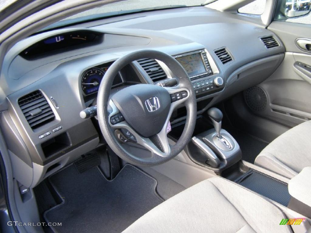 Gray Interior 2010 Honda Civic EX Sedan Photo #41576735