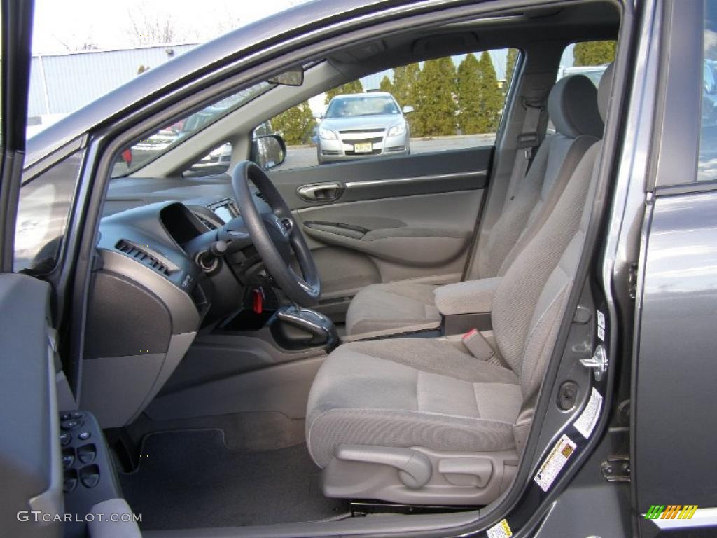 Gray Interior 2010 Honda Civic EX Sedan Photo #41576751