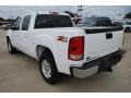 2008 Summit White GMC Sierra 1500 SLT Crew Cab 4x4  photo #3