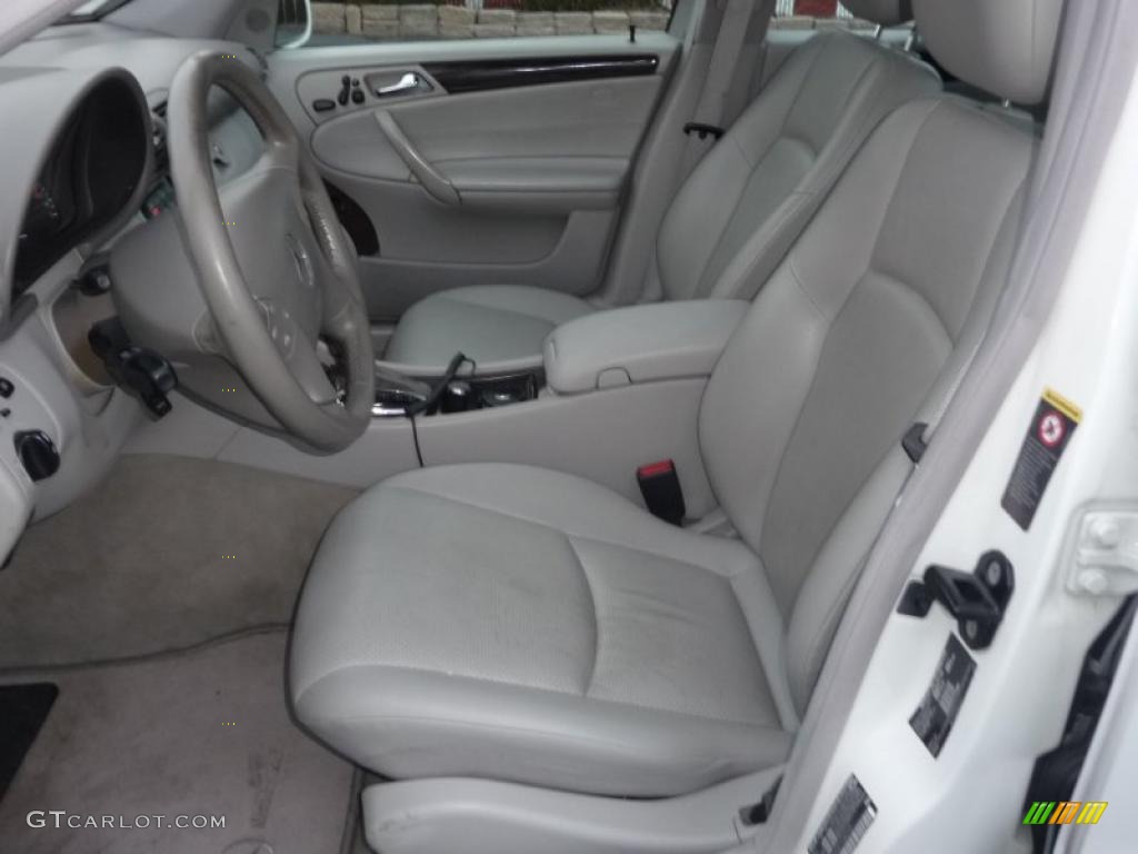 Ash Grey Interior 2004 Mercedes-Benz C 320 4Matic Sedan Photo #41579335