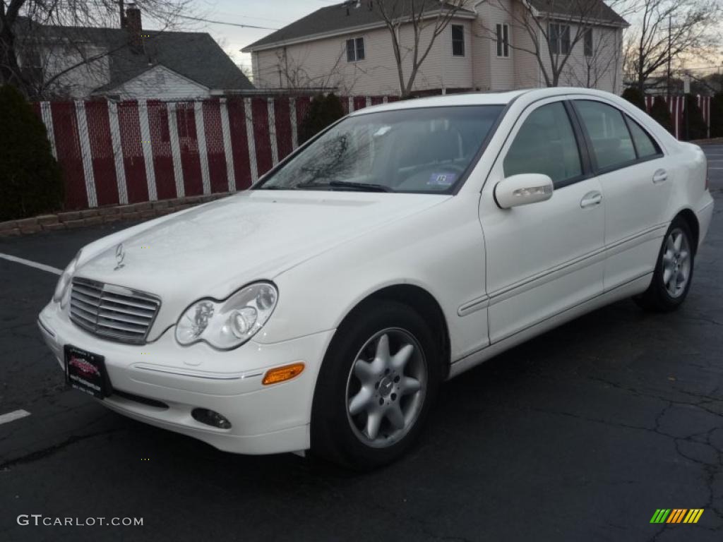 Alabaster White 2004 Mercedes-Benz C 320 4Matic Sedan Exterior Photo #41579427