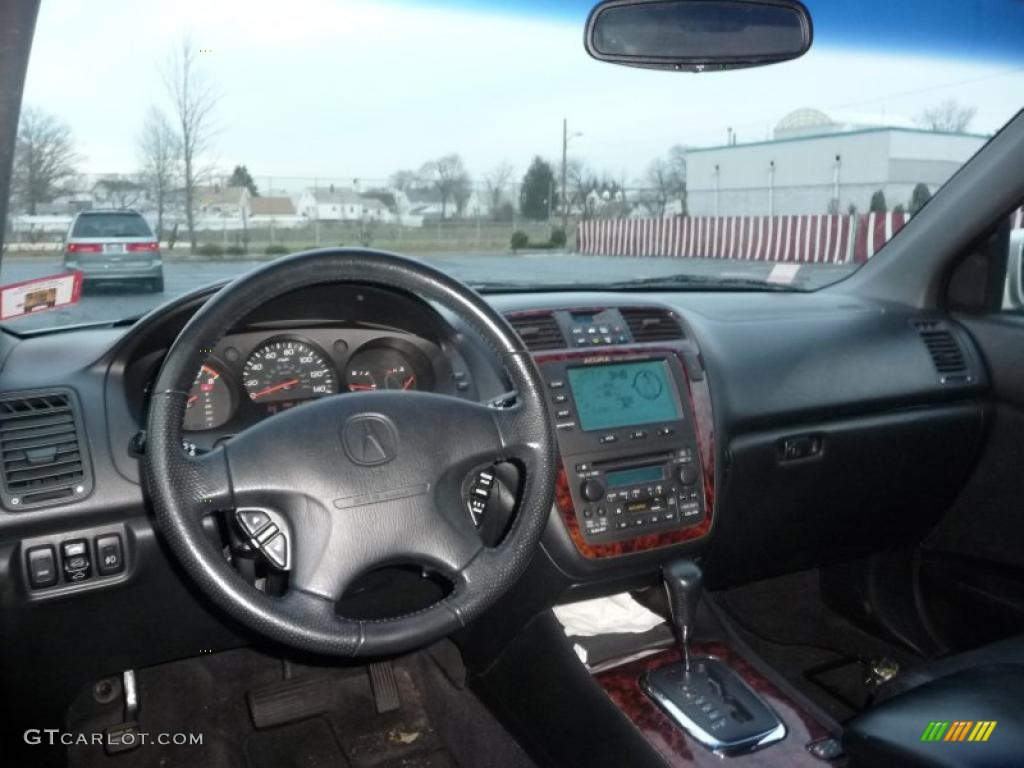 2002 Acura MDX Standard MDX Model Ebony Dashboard Photo #41579683