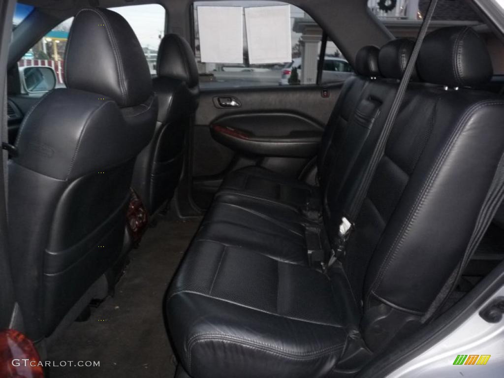 Ebony Interior 2002 Acura MDX Standard MDX Model Photo #41579695