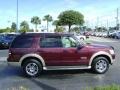 2006 Dark Cherry Metallic Ford Explorer Eddie Bauer  photo #2