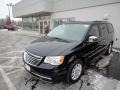 2011 Blackberry Pearl Chrysler Town & Country Touring - L  photo #2