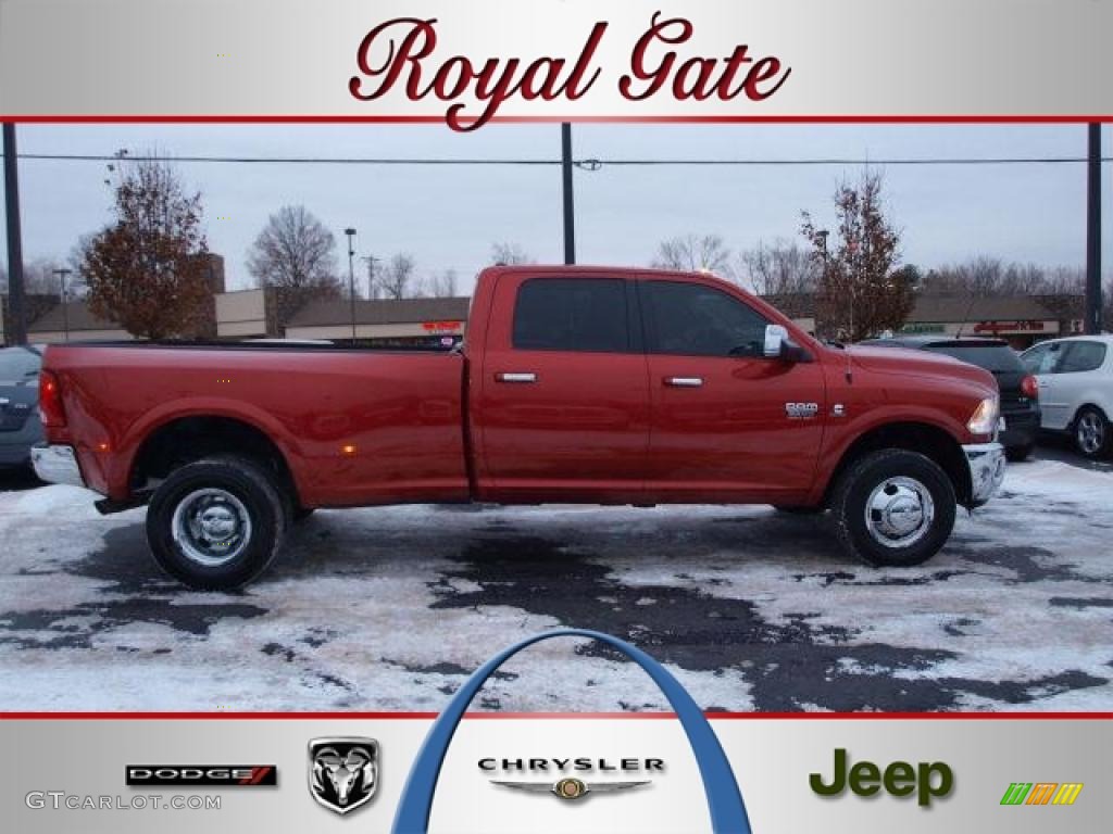 Inferno Red Crystal Pearl Dodge Ram 3500