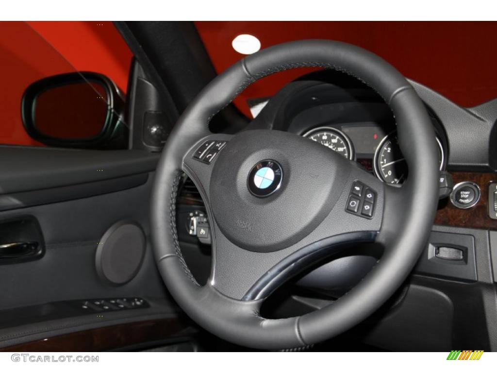 2011 3 Series 328i Convertible - Space Gray Metallic / Black photo #9