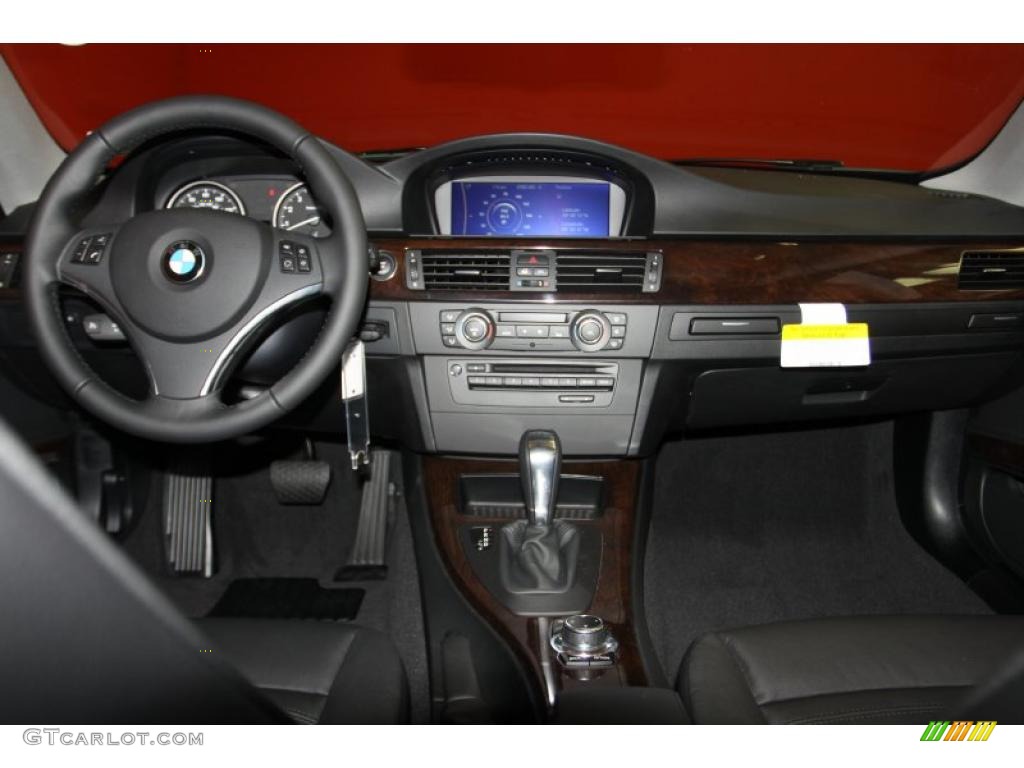 2011 BMW 3 Series 328i Coupe Black Dakota Leather Dashboard Photo #41582567