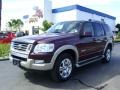 2006 Dark Cherry Metallic Ford Explorer Eddie Bauer  photo #7