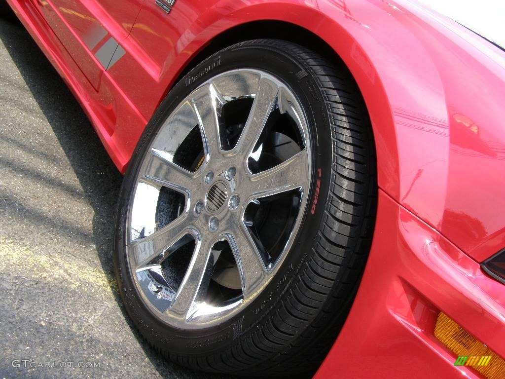 2007 Mustang Saleen S281 Supercharged Coupe - Torch Red / Black Leather photo #27