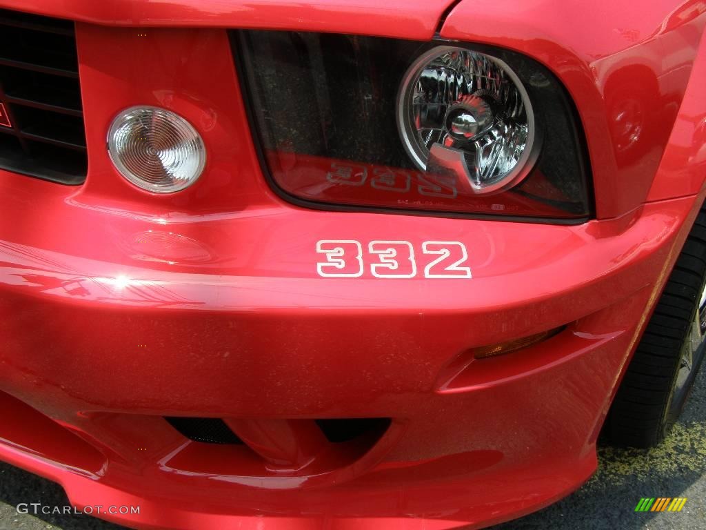 2007 Mustang Saleen S281 Supercharged Coupe - Torch Red / Black Leather photo #28