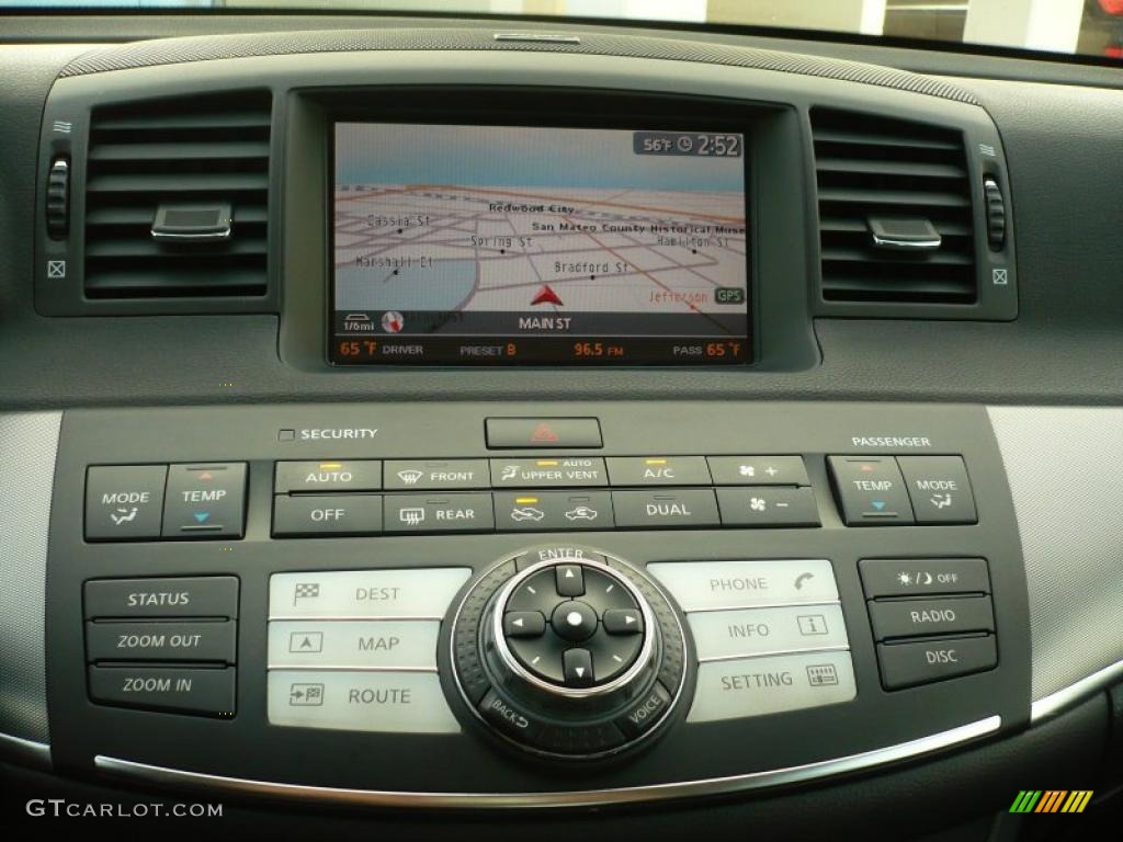 2007 Infiniti M 45 Sport Sedan Navigation Photo #41586907