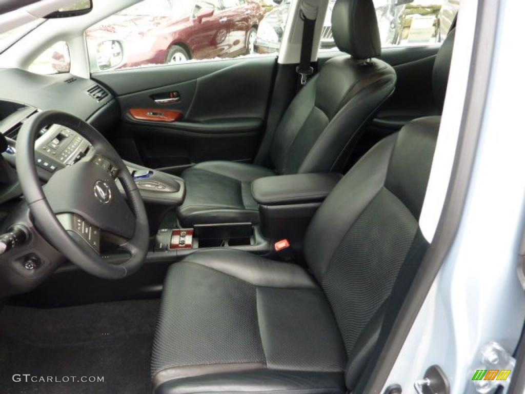 Black Interior 2010 Lexus HS 250h Hybrid Premium Photo #41587351