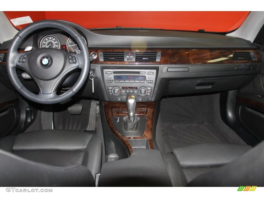2008 3 Series 328i Coupe - Black Sapphire Metallic / Black photo #5