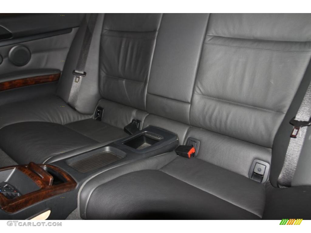 2008 3 Series 328i Coupe - Black Sapphire Metallic / Black photo #7