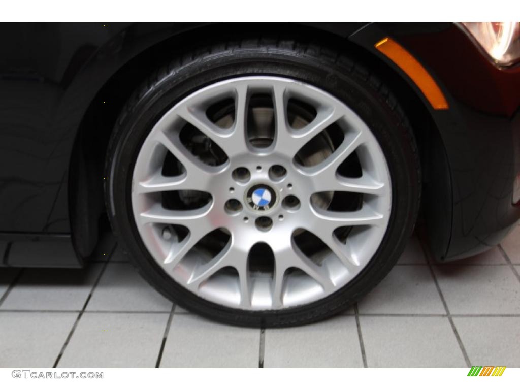 2008 3 Series 328i Coupe - Black Sapphire Metallic / Black photo #17