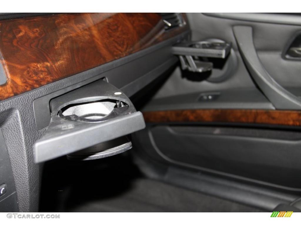 2008 3 Series 328i Coupe - Black Sapphire Metallic / Black photo #29
