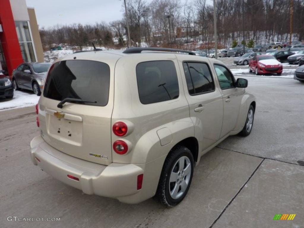 2009 HHR LS - Gold Mist Metallic / Cashmere photo #2