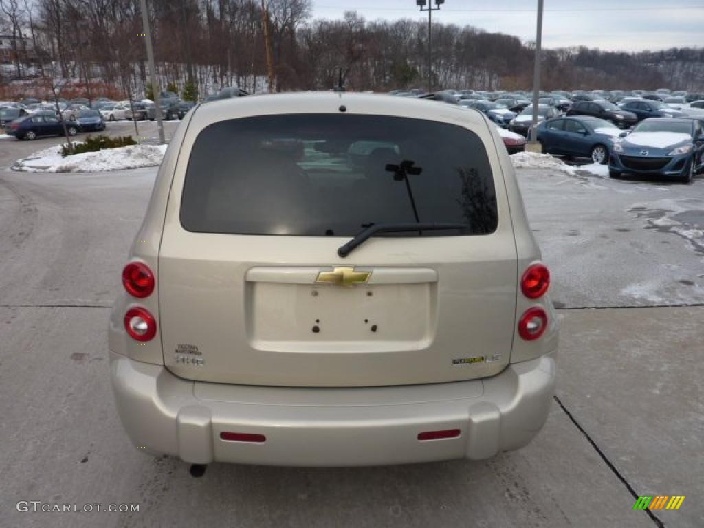 2009 HHR LS - Gold Mist Metallic / Cashmere photo #3