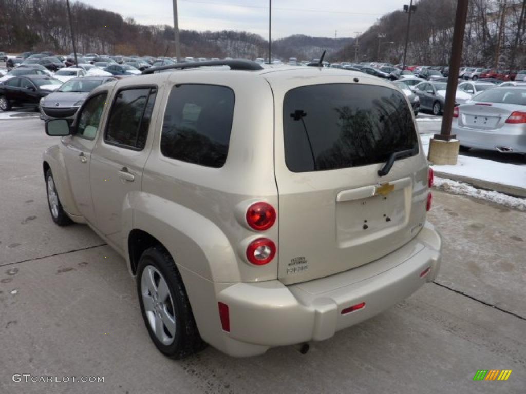 2009 HHR LS - Gold Mist Metallic / Cashmere photo #4