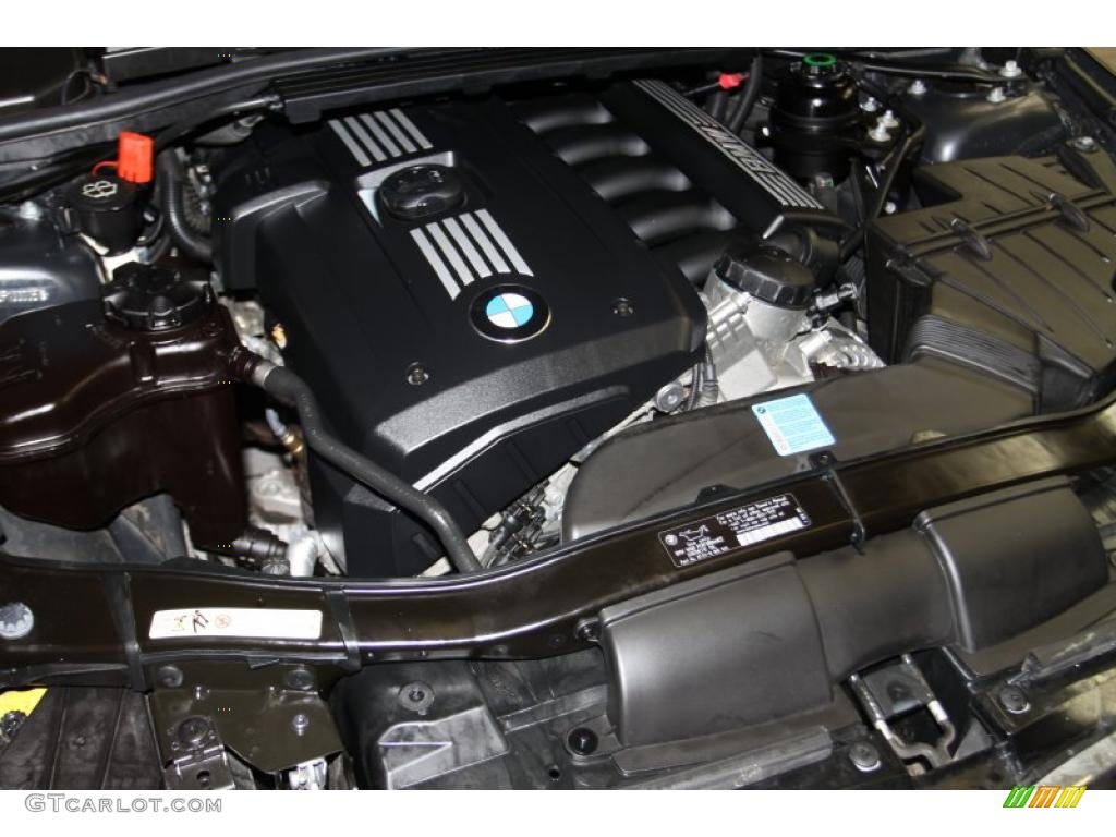 2008 3 Series 328i Coupe - Black Sapphire Metallic / Black photo #44