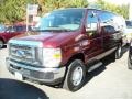 Dark Toreador Red Metallic - E Series Van E350 Super Duty XLT 15 Passenger Photo No. 1