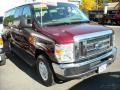 Dark Toreador Red Metallic - E Series Van E350 Super Duty XLT 15 Passenger Photo No. 2