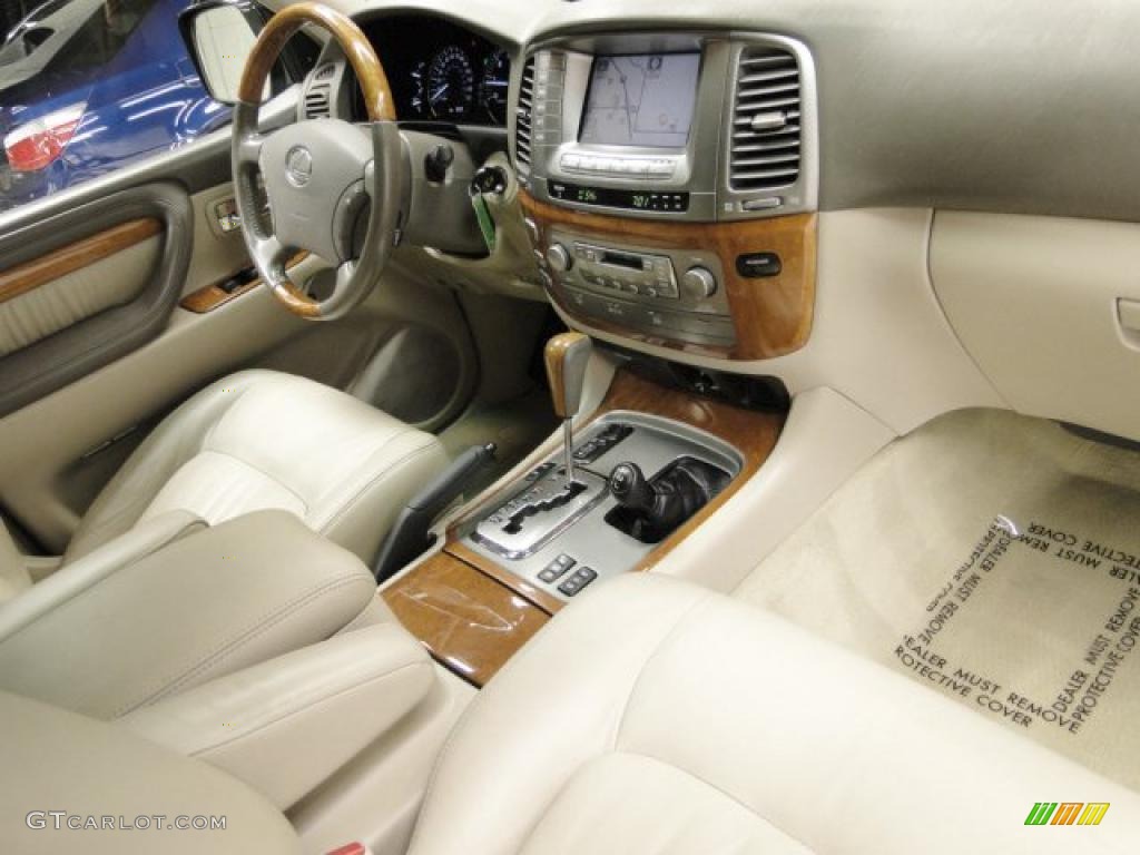 Ivory Interior 2005 Lexus LX 470 Photo #41590303