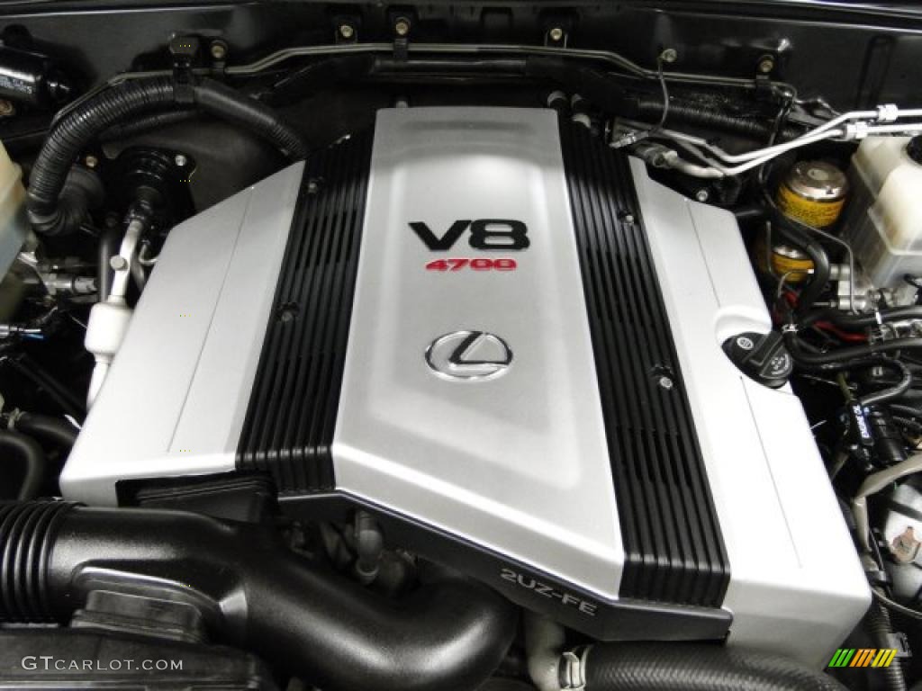 2005 Lexus LX 470 4.7 Liter DOHC 32-Valve V8 Engine Photo #41590503