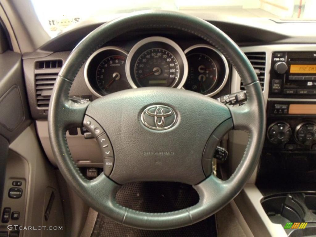 2007 Toyota 4Runner Limited Stone Steering Wheel Photo #41593539