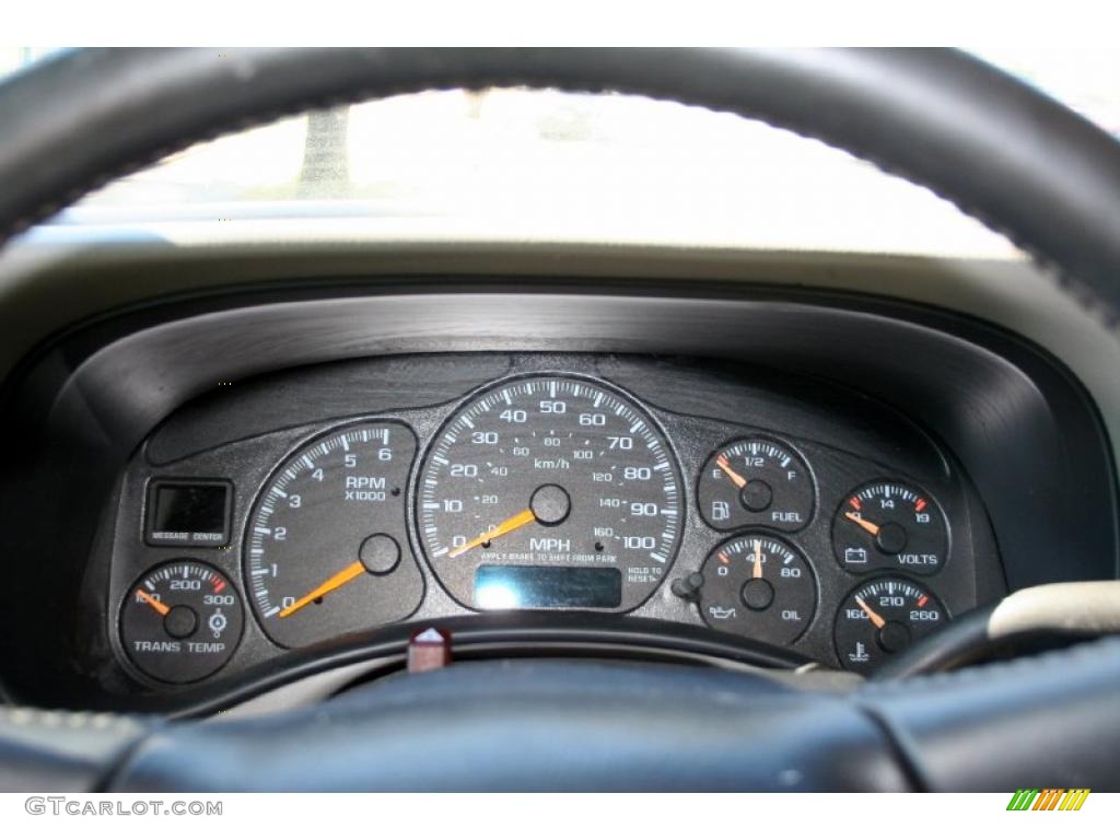 2001 GMC Yukon XL 2500 SLT 4x4 Gauges Photo #41593911