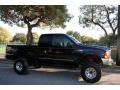2000 Black Ford F350 Super Duty Lariat Extended Cab 4x4  photo #11